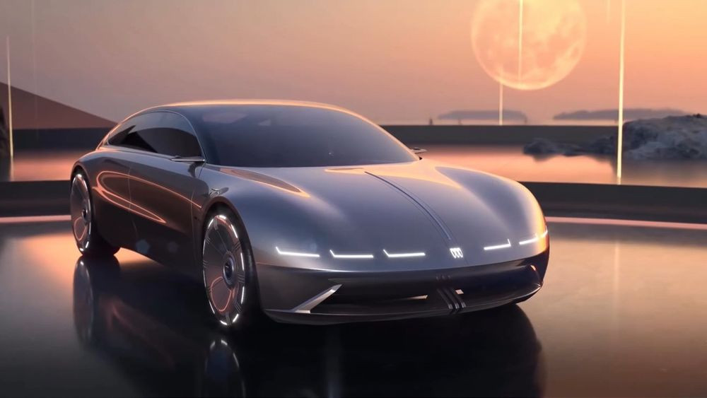 Buick a prezentat un concept de sedan electric de lux, cu design futurist