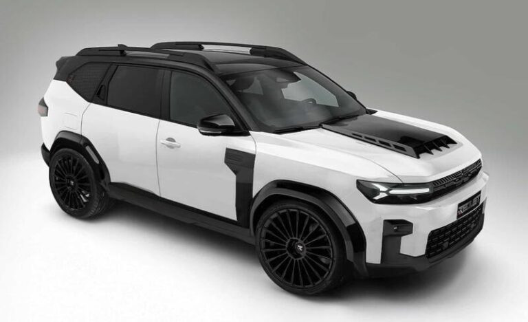 Dacia Bigster a primit un kit de caroserie sport de la Redust, devenind un crossover mai stilat, cu un caracter pronunțat.