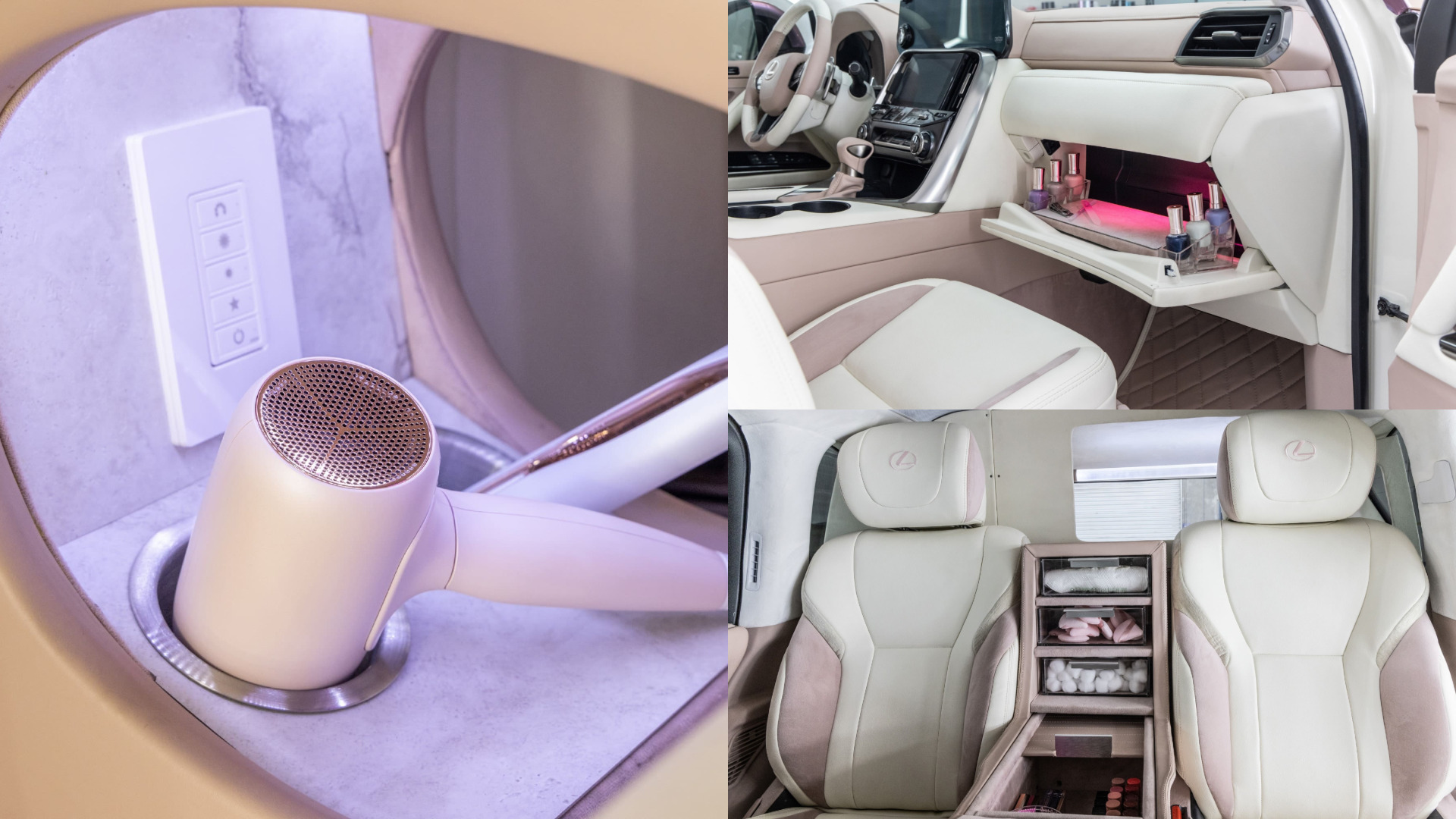 Lexus превратил LX в салон красоты для Барби: уникальный тюнинг внедорожника - 2 | bex-auto.md